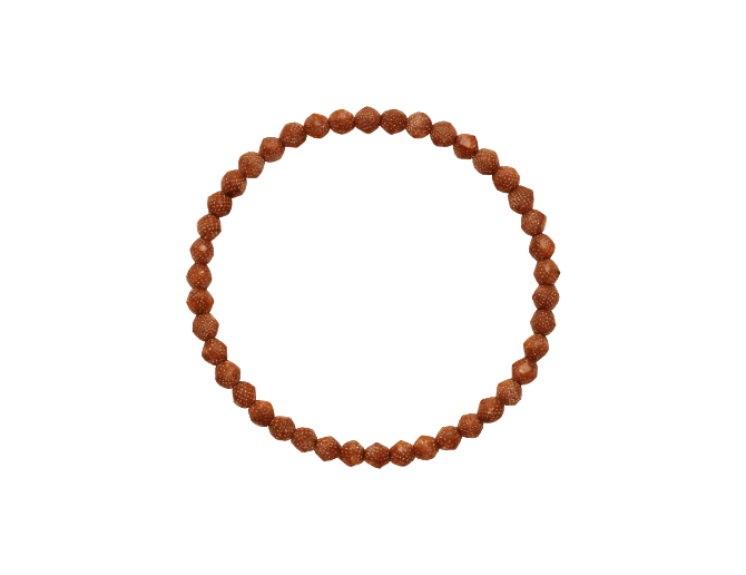 Aventurina sol facetada