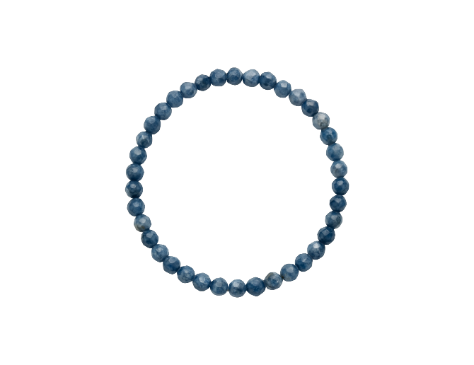 Cianita Azul facetada