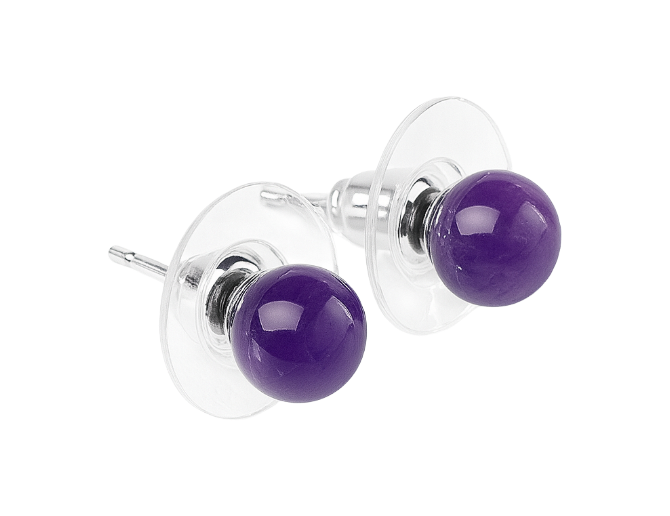 Pendientes da amatista