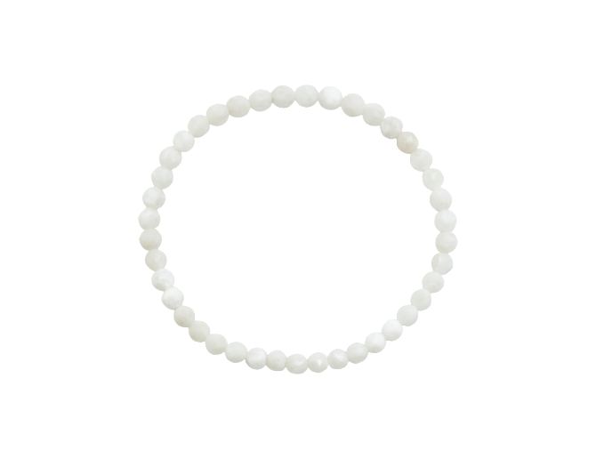 Piedra luna facetada