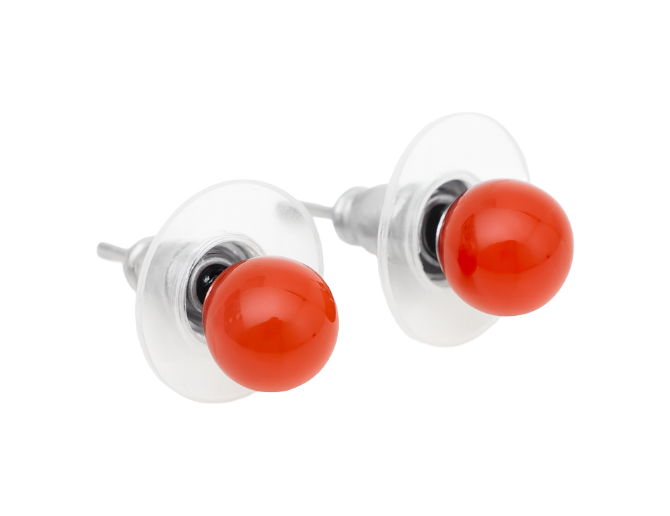 Pendientes de cornalina