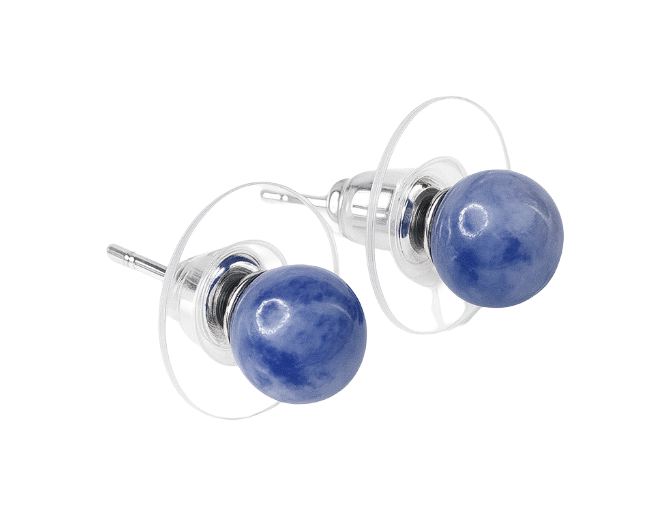 Pendientes de sodalita