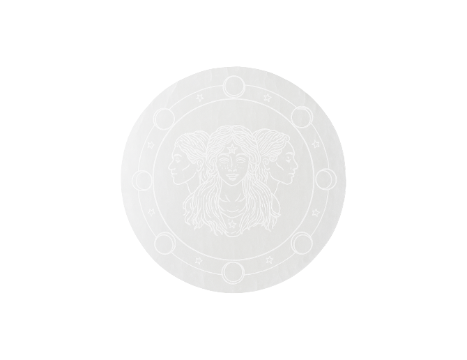 Placa de selenita de hecate