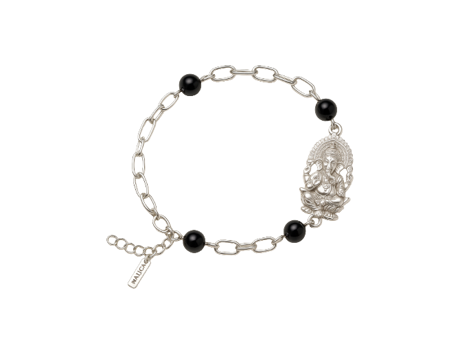 Abrecaminos ganesha (plata 925)