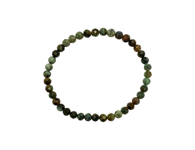 Turmalina africana facetada