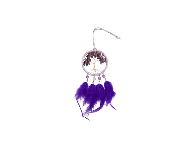 Mini atrapasueños lila