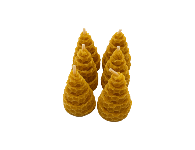 Pack vela de miel cono