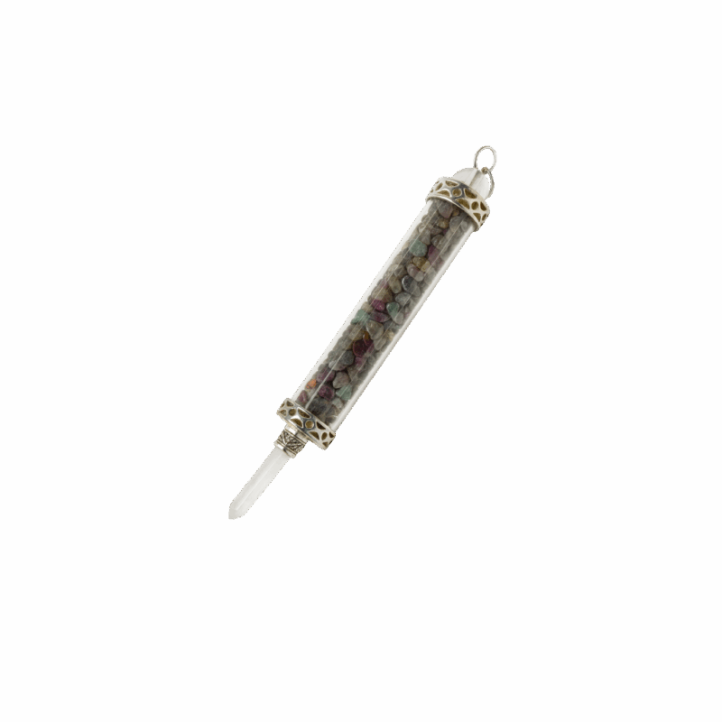 Varita de poder turmalina sandía