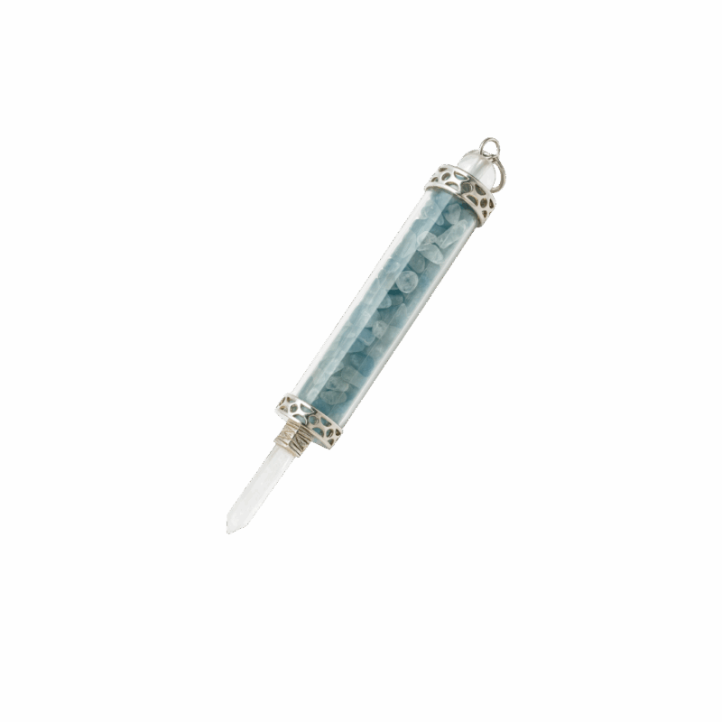 Varita de poder agua marina