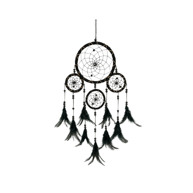 Atrapa sueños negro M