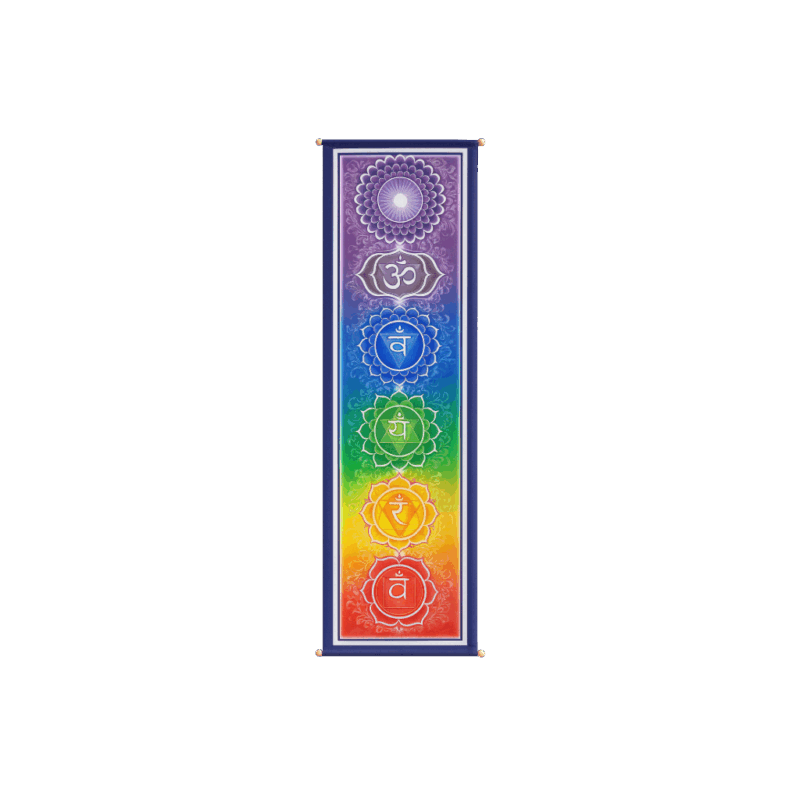 Bandera chakras grande