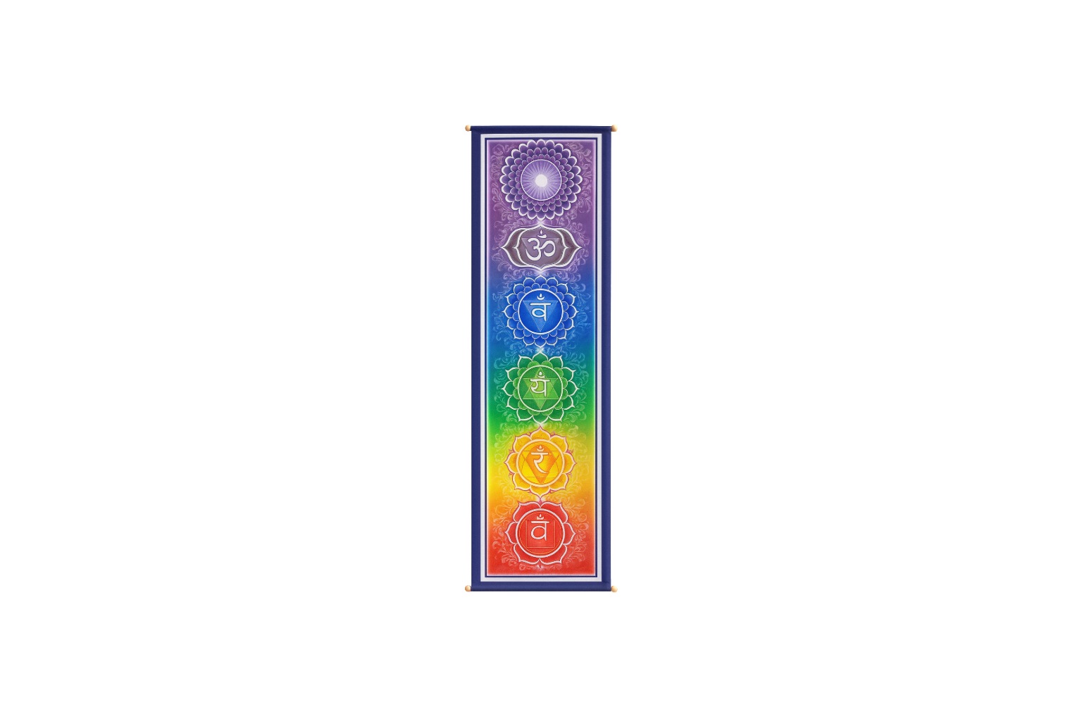 Bandera chakras grande