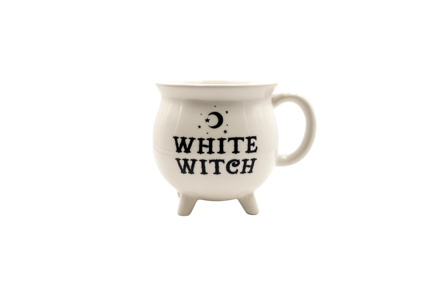 Taza bruja blanca