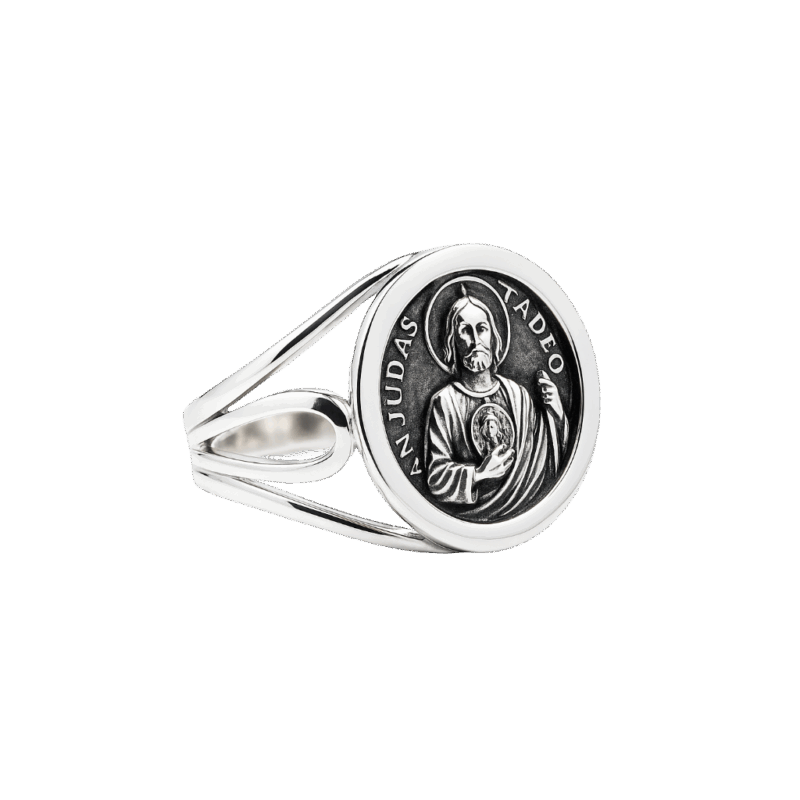 ANILLO SAN BENITO/ SAN JUDAS giratorio (925)