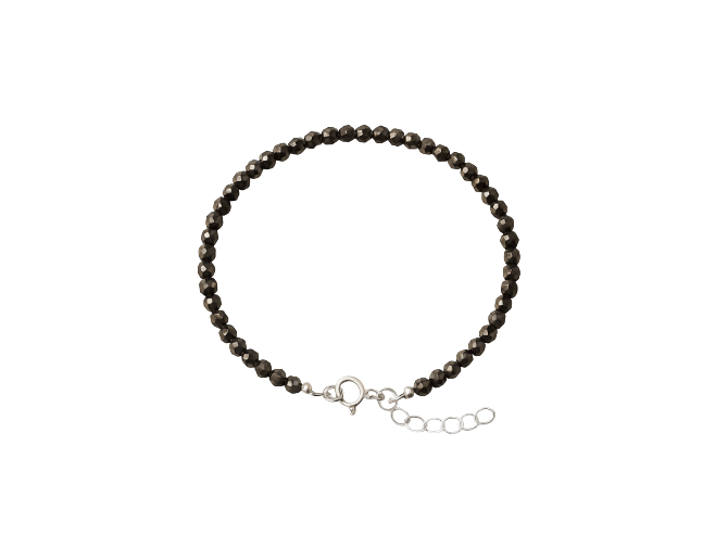 Pirita facetada (enganche de plata 925)