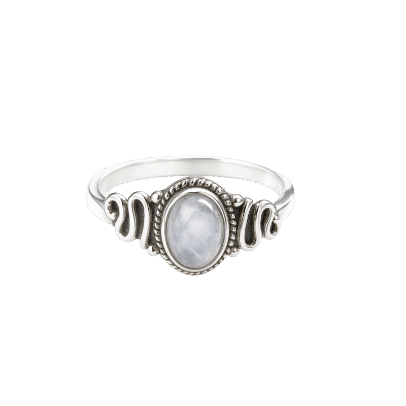 ANILLO PIEDRA LUNA (plata 925)